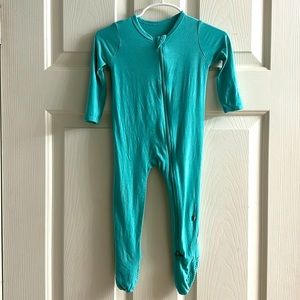 Kyte baby “jade” zippered footie